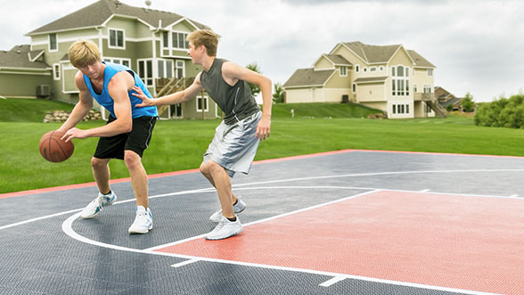 basketball courts